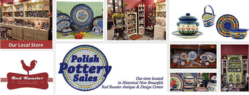 Polish Pottery Sales store located San Antonio, TX - view authentic Boleslawiec Stoneware and Home Decor'