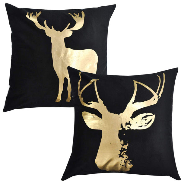 deer throw pillow