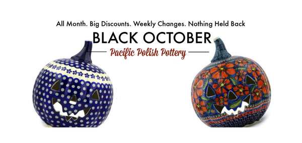 Polish Pottery Black Friday Sale