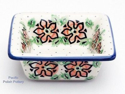 Square Side Bowl - Pattern 815 - Pacific Polish Pottery