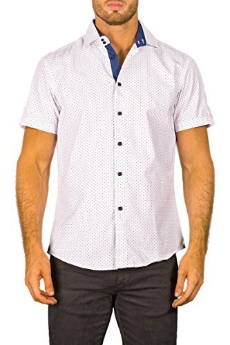 mens short sleeve white dress shirts