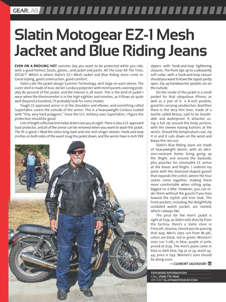 Rider Magazine, Sept. 2017
