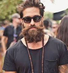 hipster beard look
