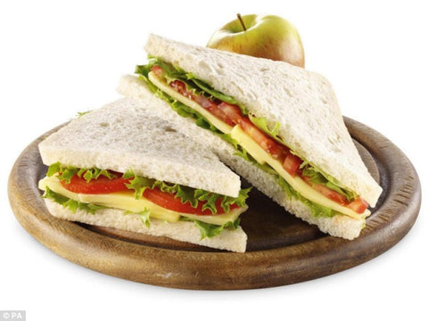 food segmenting sandwiches