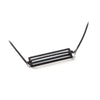 104 B - Square Necklace M - black silver - Felix Doll Jewelry