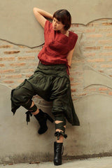 No.1128 Bohemian Outfit Pants/Funky harem pants ...Mix silk available in all colour /Funky pants /hippie pants / long pants / carpi pants/ (3 sizes M,L,XL)