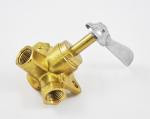 11-40010 Fuel Selector Valve, manual, carb, 3 port for Early Bronco
