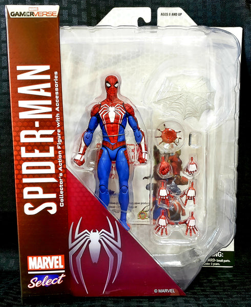 marvel select spider man ps4