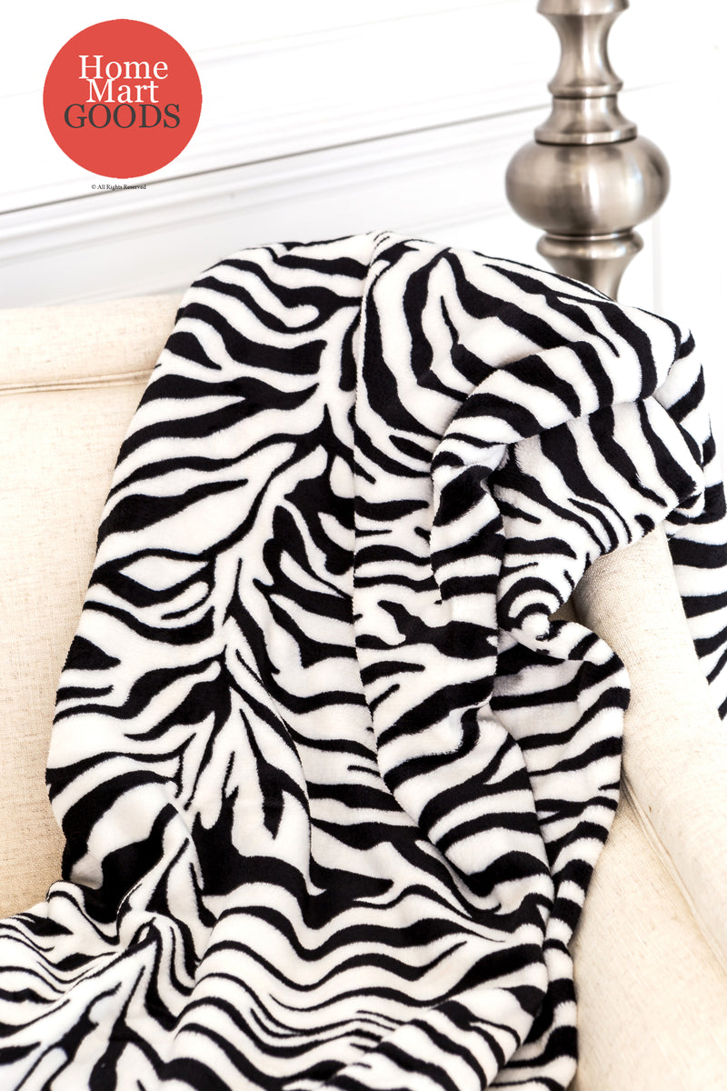 zebra blanket