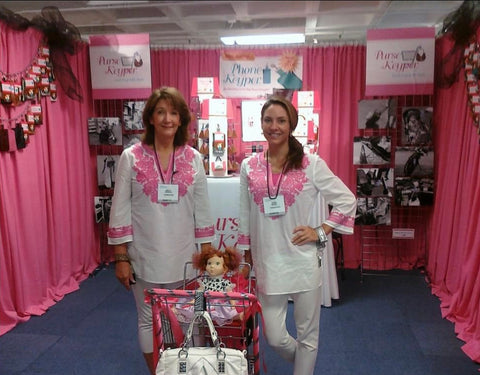 Dana and Sally at their first gift booth