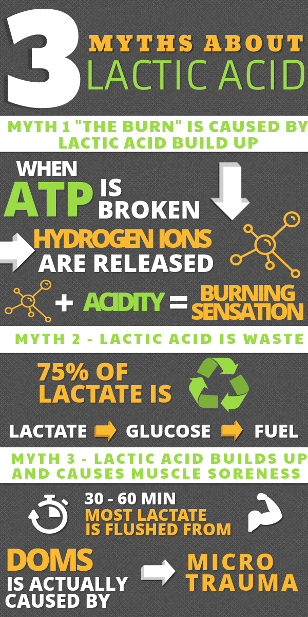 3 myths about lactic acid debunked