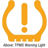 Why is the TPMS light on?