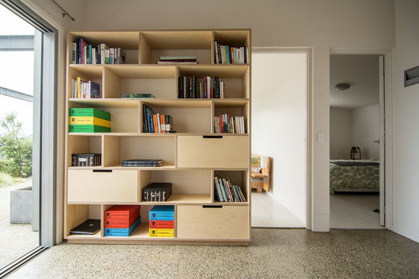 Make Furniture - Combination of bookshelf and office 