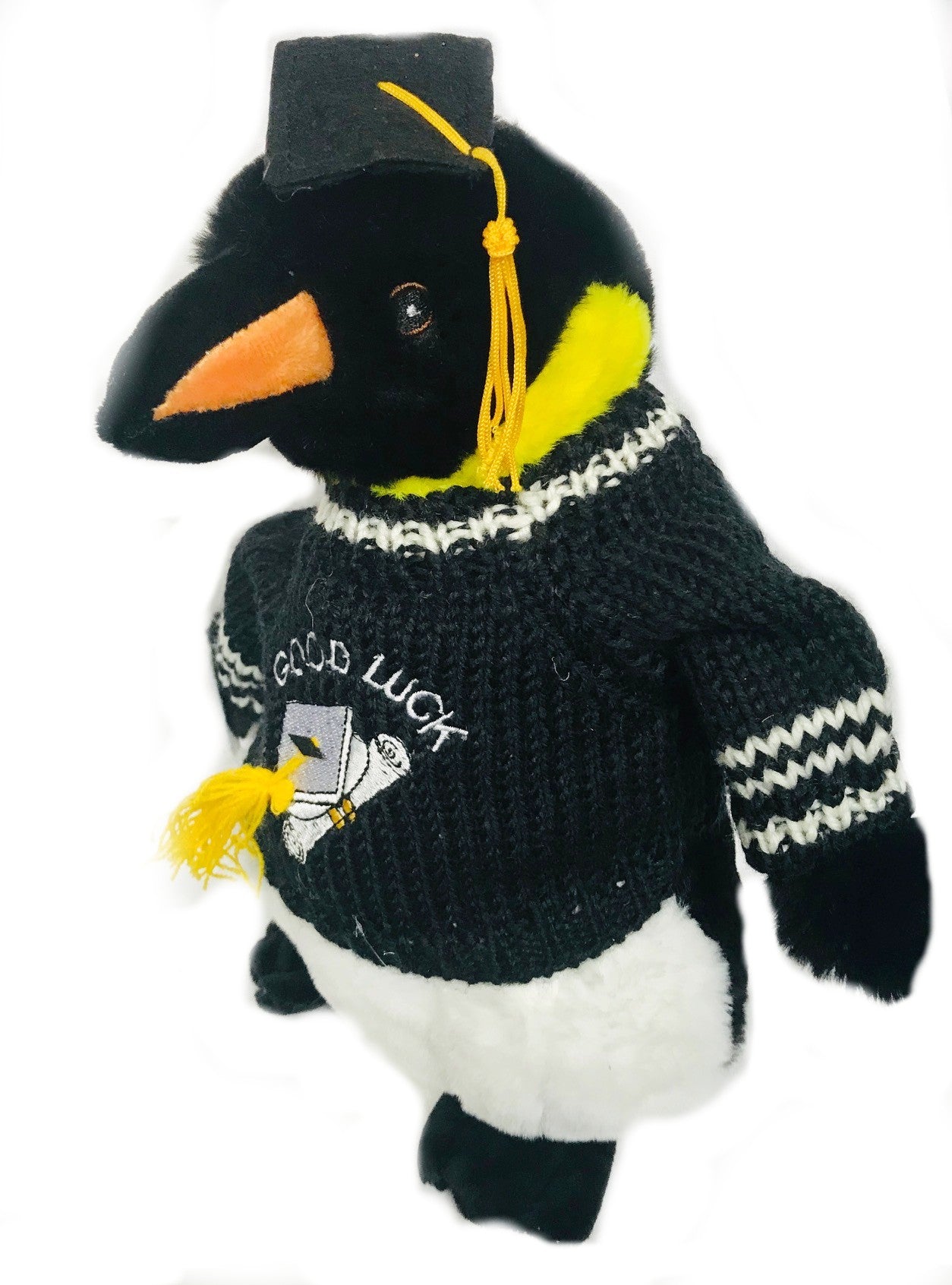 penguin graduation plush