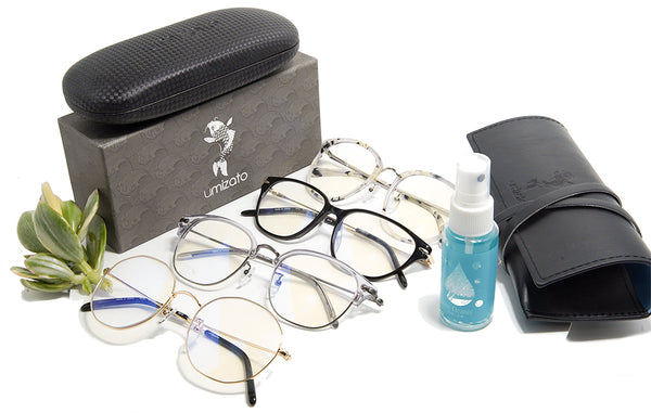 blue light glasses package