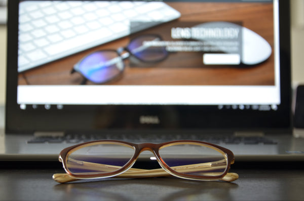 Umizato computer glasses for the workplace vs. Gunnar gaming computer glasses