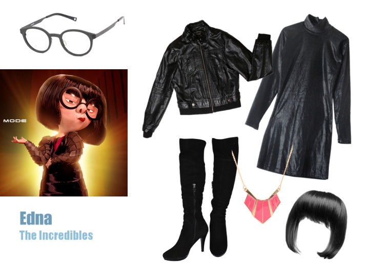 Edna Mode from The Incredibles Halloween Costume Ideas Easy
