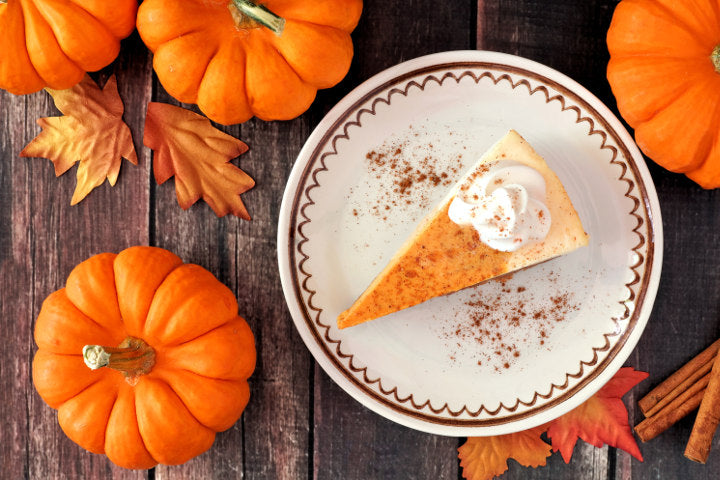 Thanksgiving Food Pumpkin Pie for Healthy Eyes