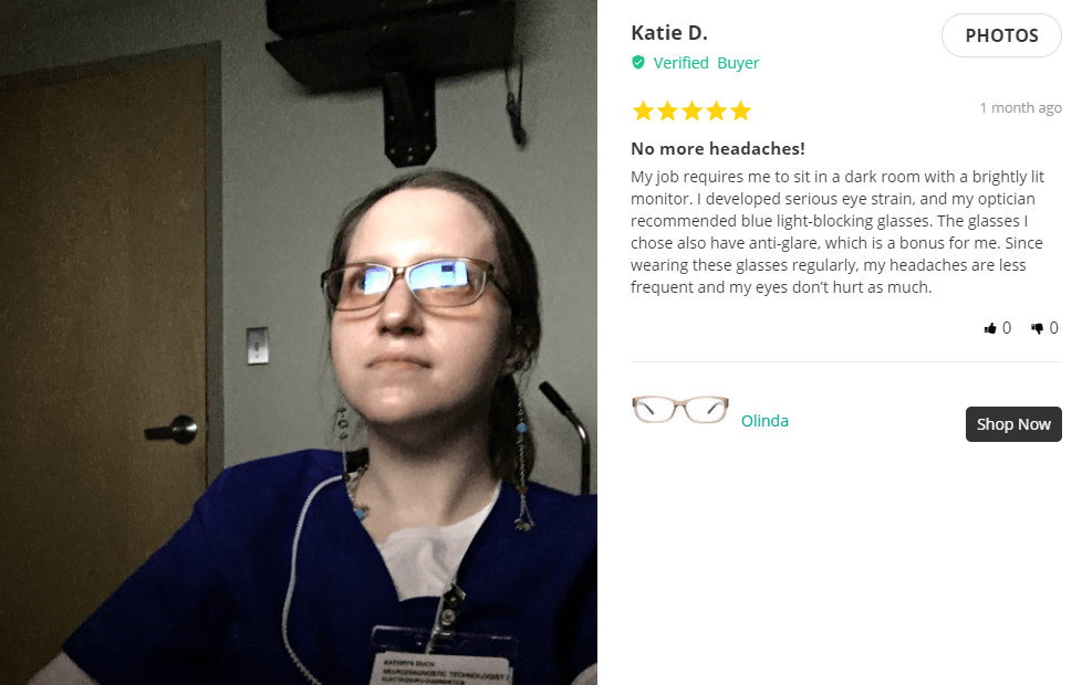 umizato blue light blocking glasses review katie d.