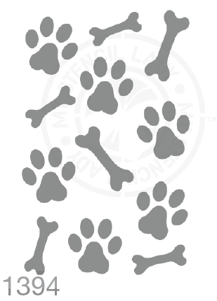 My Stencil Lady | Australian Made Stencils | Dog Paw Prints