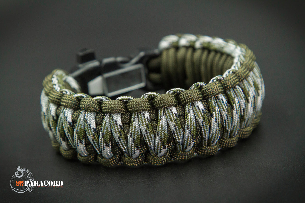 camouflage paracord bracelet