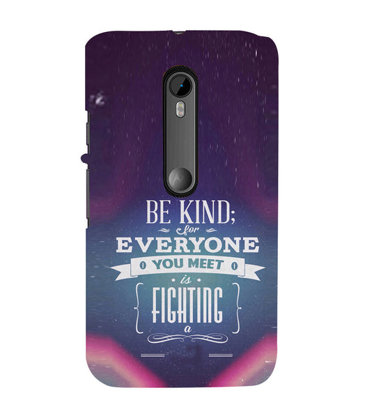 EPICCASE Wisewords Back Case Cover for Moto X Style