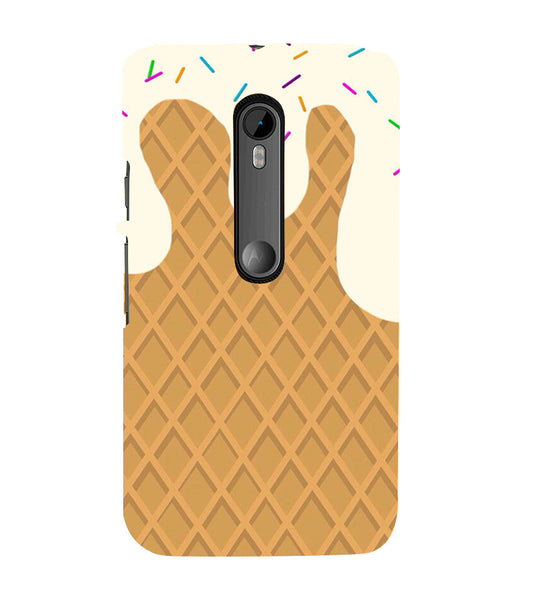 EPICCASE Waffer Case Back Case Cover for Moto X Style