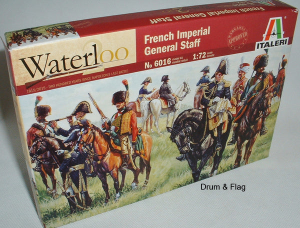 Italeri 1/72 French imperial general staff # 6016 
