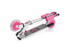 Two Wheel Kids Scooter with LED Lights (Pink)
