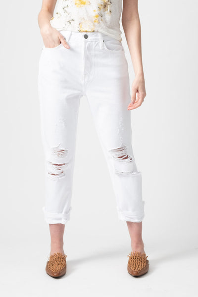 frame le pegged jeans