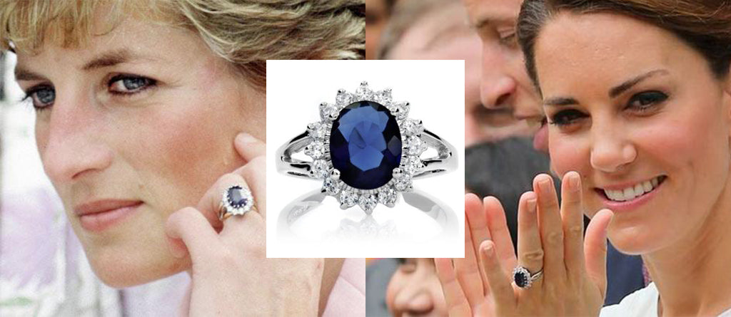 Royal jewellery, Lady diana sapphire engagement ring 