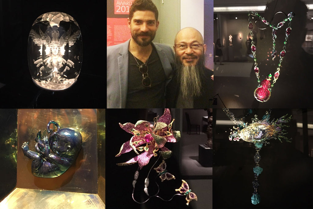 Wallace Chan jewellery exhibition inspiration gemstone cutting