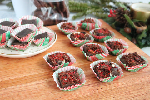 Grey Ghost Bakery Recipe Christmas Cookie Fudge with Chocolate Mint Cookies