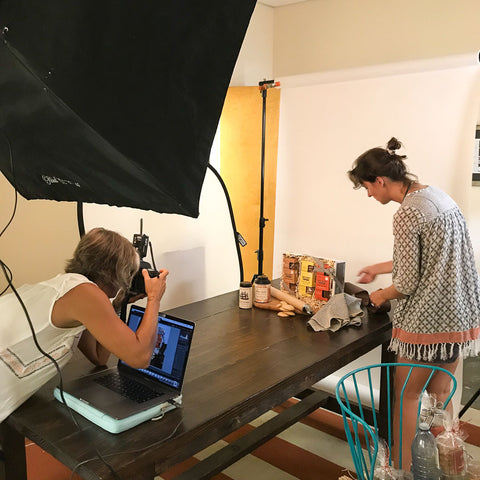 Grey Ghost Bakery Behind the Scenes Photo Shoot with Laura