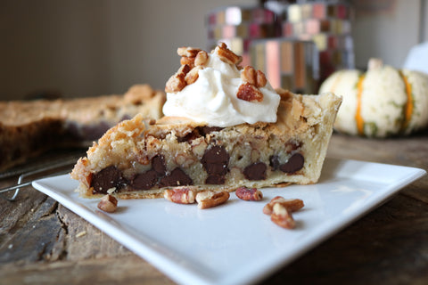 Grey Ghost Bakery Southern Thanksgiving Recipe Derby Pie with Pecans