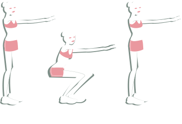 Programme fitness : squat