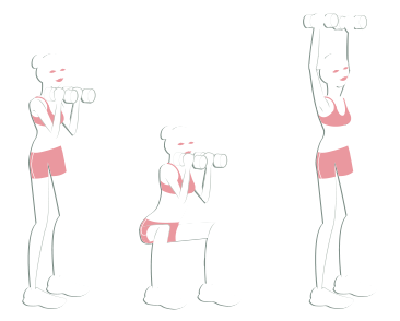 Circuit bas du corps : squat press