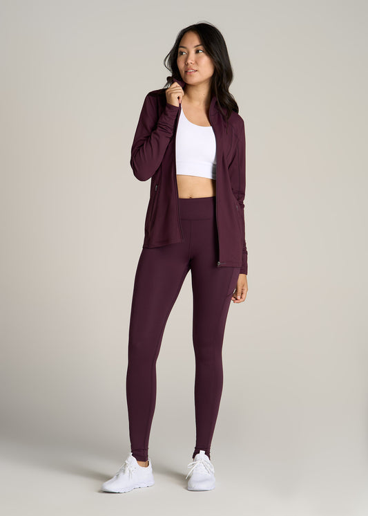 American-Tall-Women-Performance-Pocket-Tall-Leggings-Purple-Dahlia-full