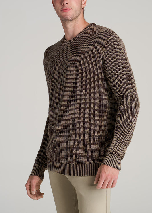         American-Tall-Men-Acid-Wash-Sweater-Dark-Brown-side