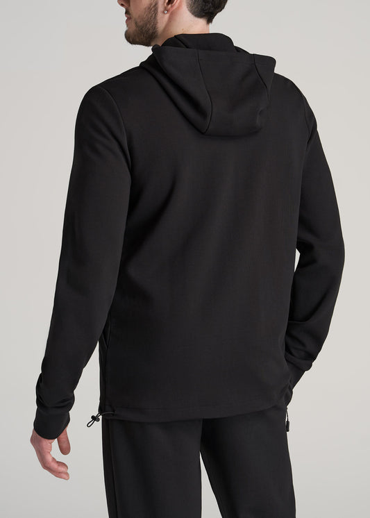        American-Tall-Men-Athleisure-Performance-Hooded-Track-Jacket-Black-back