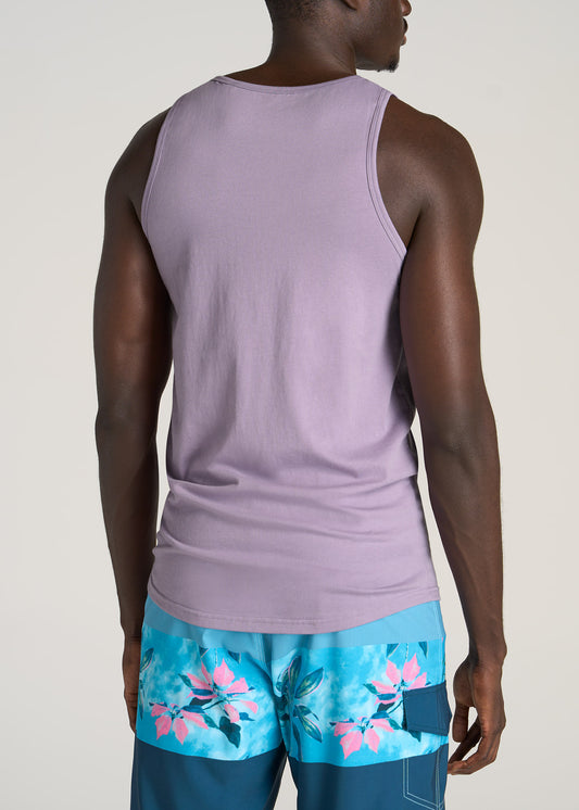    American-Tall-Men-Beach-Tank-Top-Lavender-back