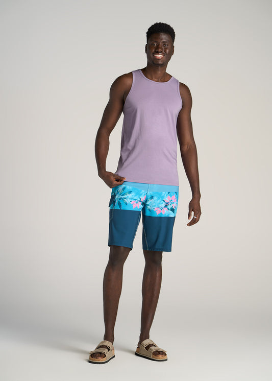    American-Tall-Men-Beach-Tank-Top-Lavender-full