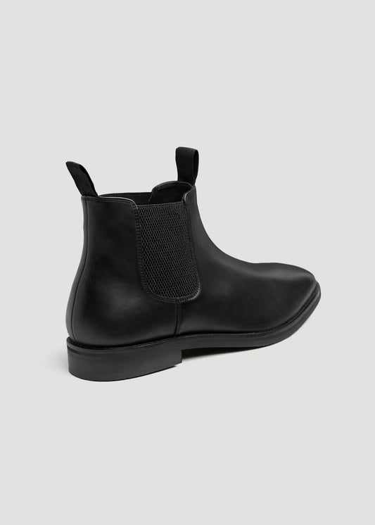       American-Tall-Men-Chelsea-Boots-Black-back