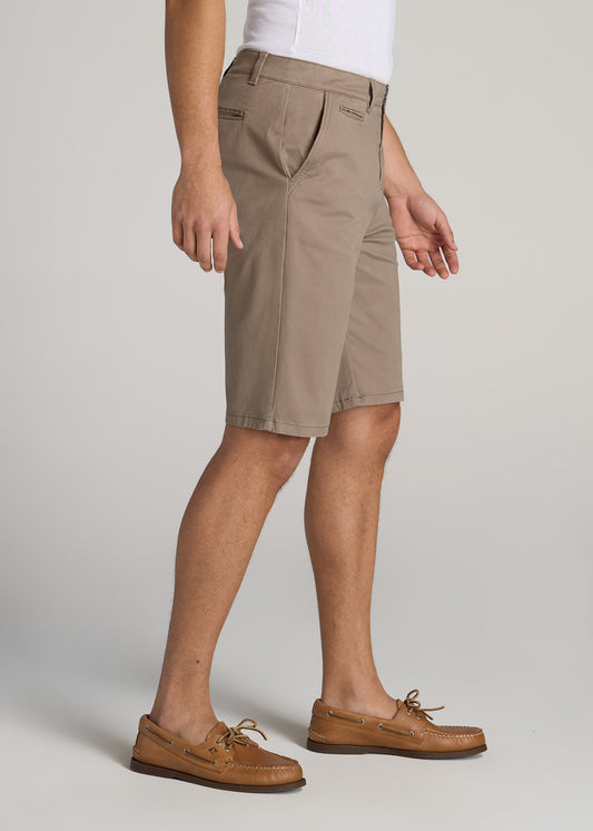       American-Tall-Men-Chino-Shorts-Dark-Sand-side