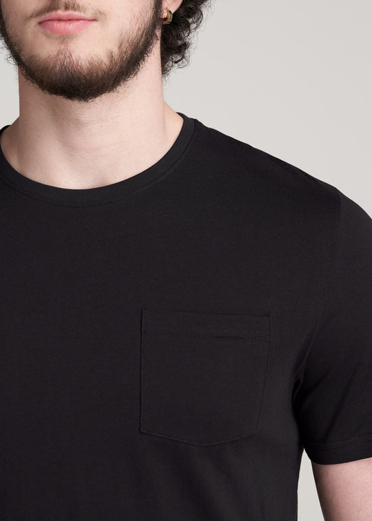    American-Tall-Men-Everyday-Pocket-Tee-Black-detail