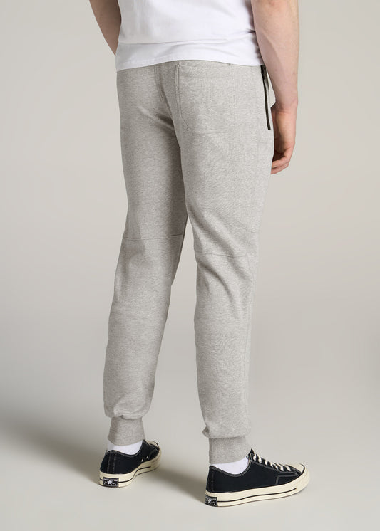    American-Tall-Men-French-Terry-Mens-Joggers-Grey-Mix-back