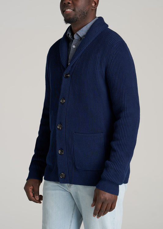    American-Tall-Men-Heavy-Knit-Cardigan-Midnight-Blue-side