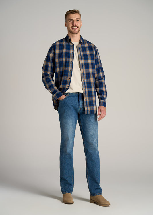       American-Tall-Men-LJ-Jeans-Straight-Leg-Ranch-Blue-full