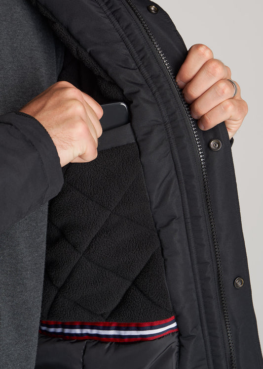     American-Tall-Men-Parka-Black-detail