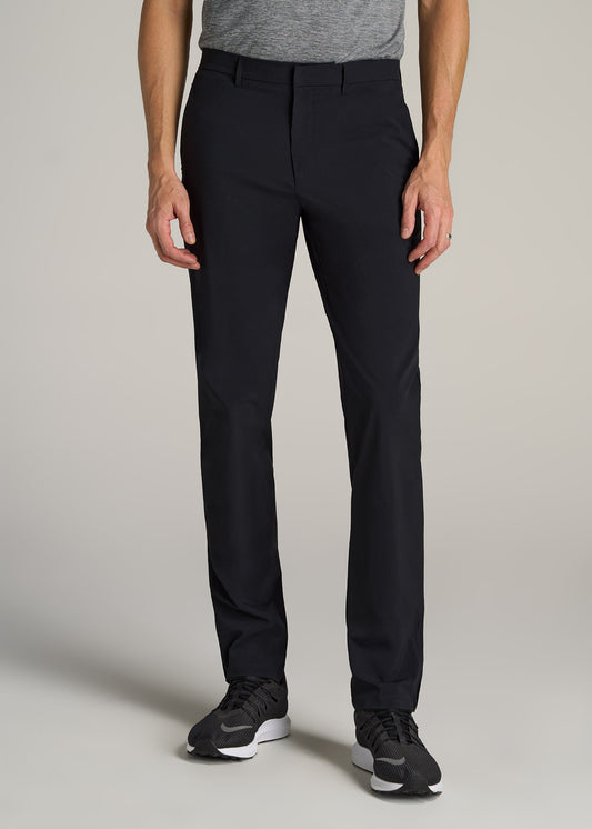       American-Tall-Men-Performance-Casual-Pants-Black-front